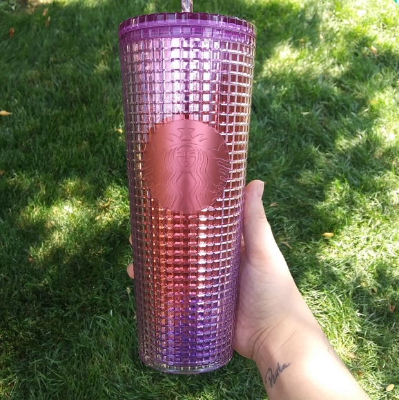 ✨NEW✨ Starbucks Ombre Grid Tumbler